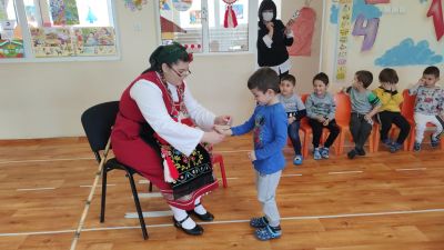 Баба Марта в група "Мечо Пух"  - ДГ Светлина - Царимир